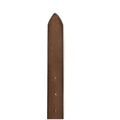 Dove Grey Suede Crafted Belt