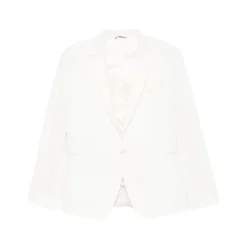 Dress med hakkede slag og enkel knepping