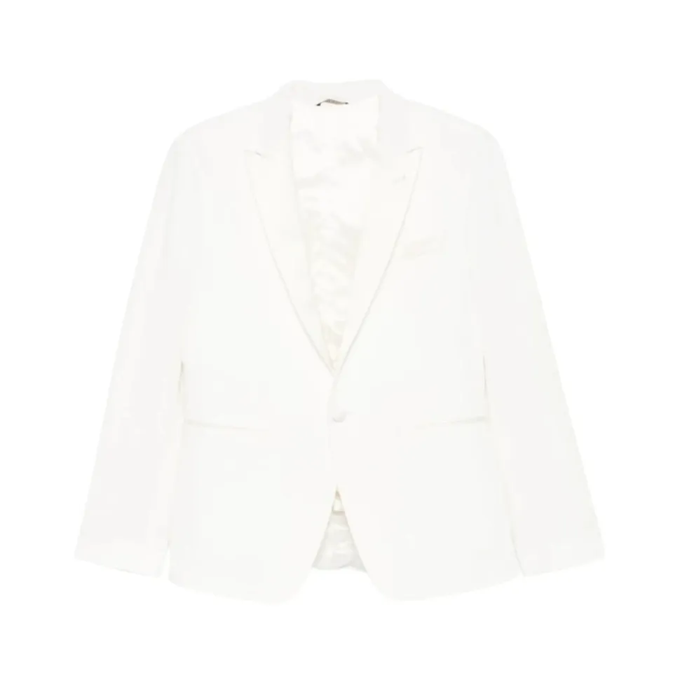 Dress med hakkede slag og enkel knepping