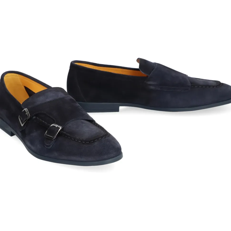 Duke Suede Monk-strap Sko