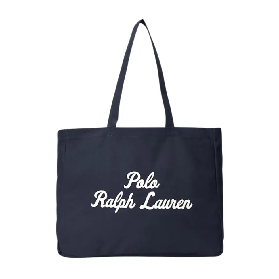 Embroidered Canvas Tote Large