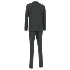 Enkeltspent dress med spissrevers