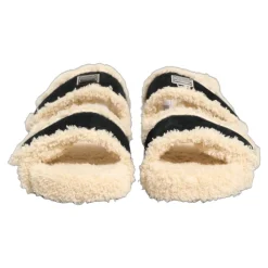 Faux-fur Slides