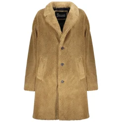 Faux Pels Revers Kåpe