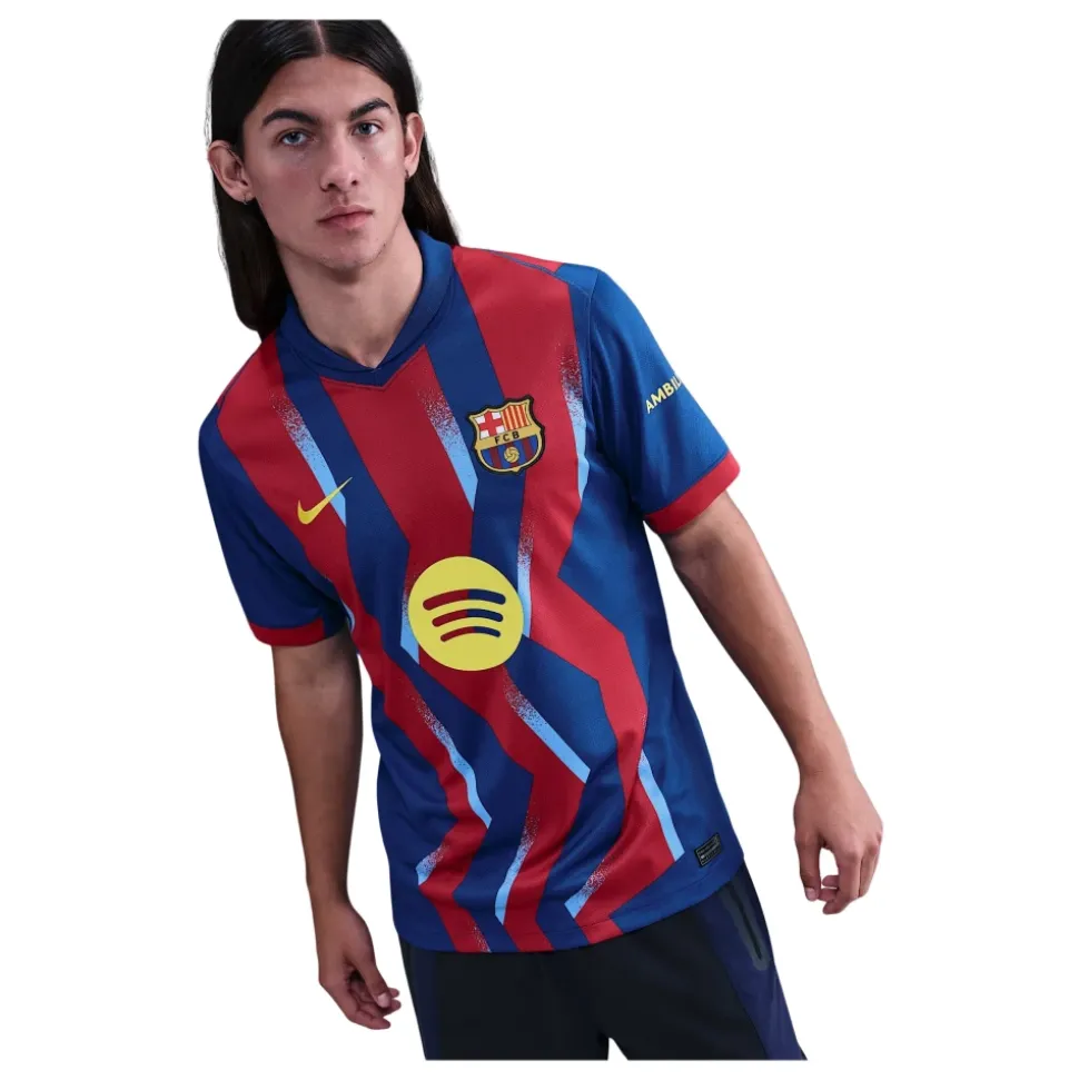 FC Barcelona 2025/26 Stadium Fourth Dri-FIT fotballtrøye for herre, replika
