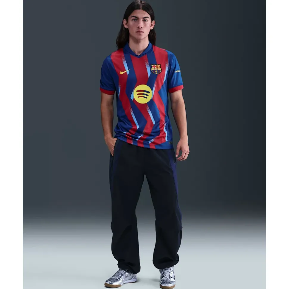 FC Barcelona 2025/26 Stadium Fourth Dri-FIT fotballtrøye for herre, replika