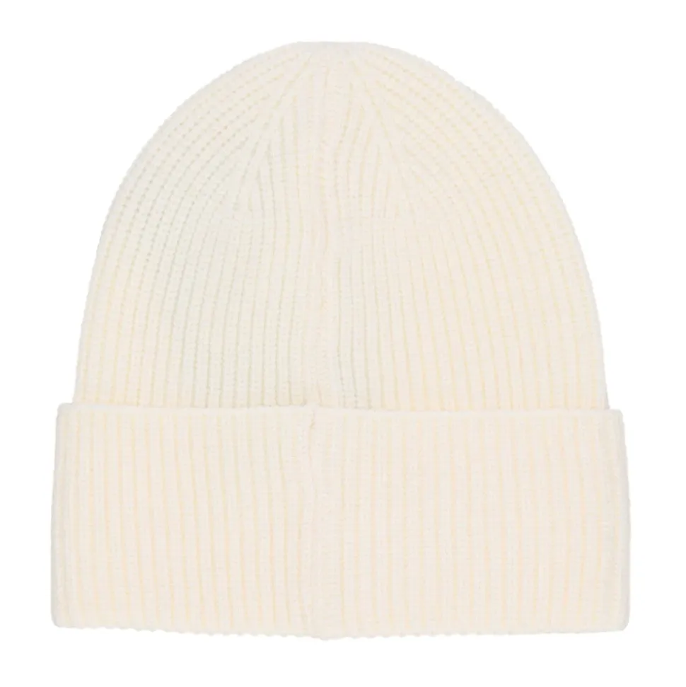 Flagg Beanie Lue med Logo Broderi