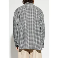 Flanellskjorte med knapper