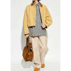 Flanellskjorte med knapper
