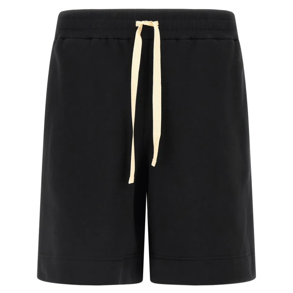 Fleece Bomulls Bermuda Shorts