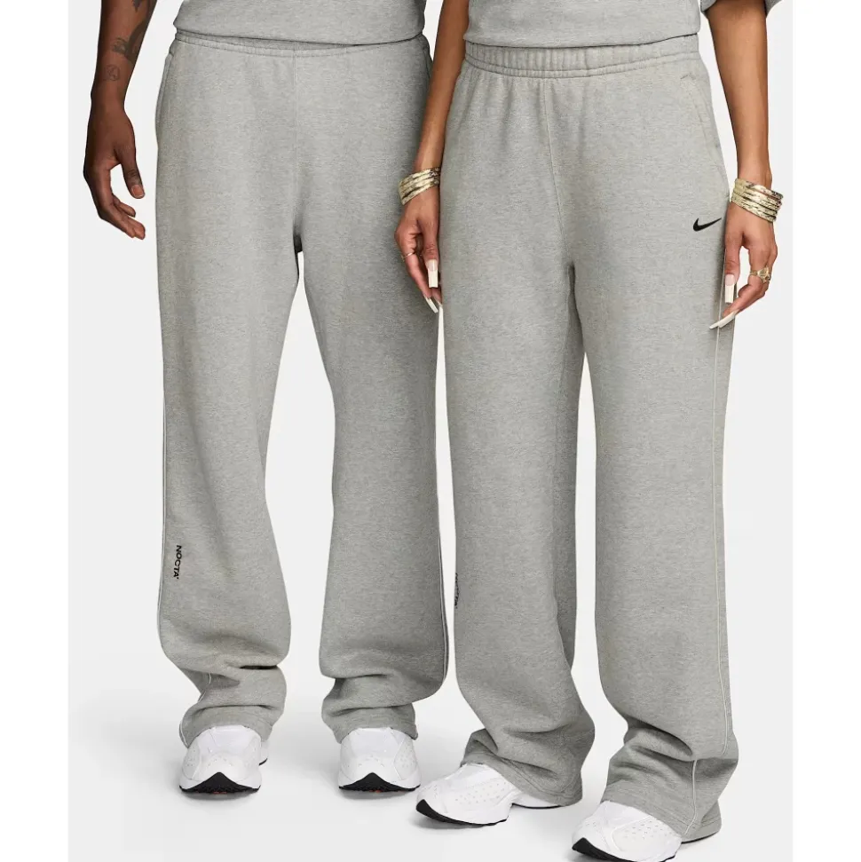 Fleece Open-Hem Sweatpants