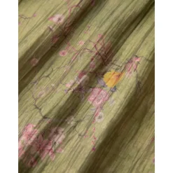 Floral Moss LS Camp Shirt