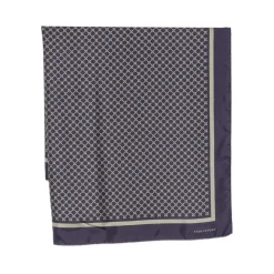 Foulard Geometric-Print Scarf