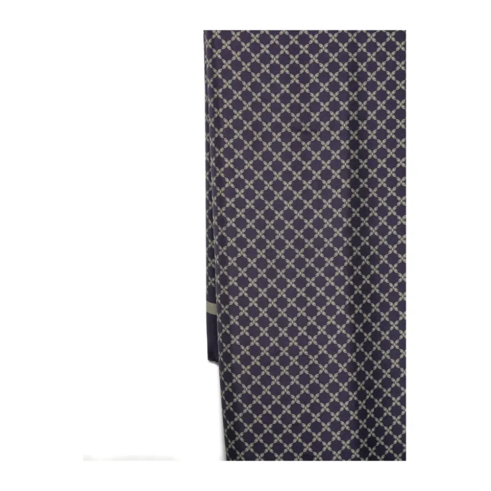 Foulard Geometric-Print Scarf