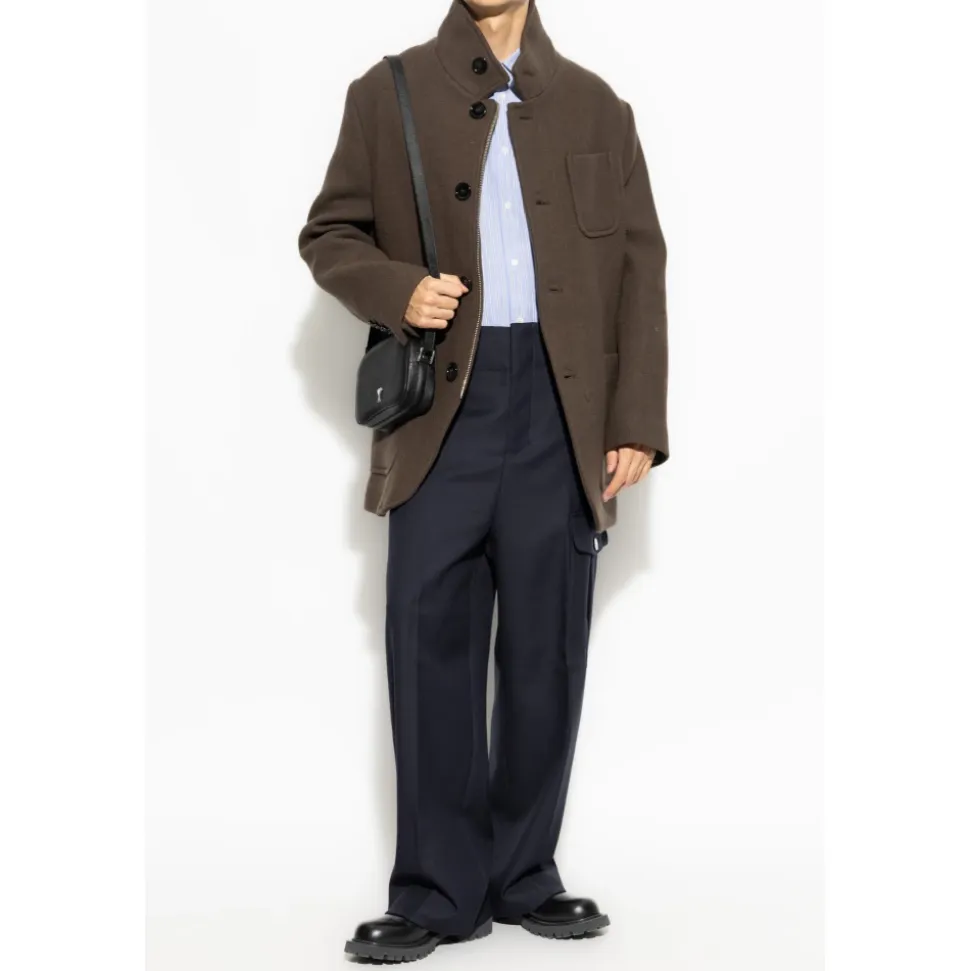 Frakk med utskjæring