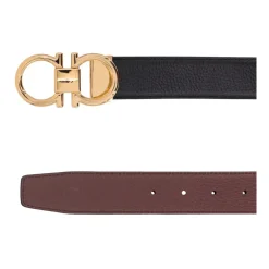 Gancini Reversibelt Skinnbelte