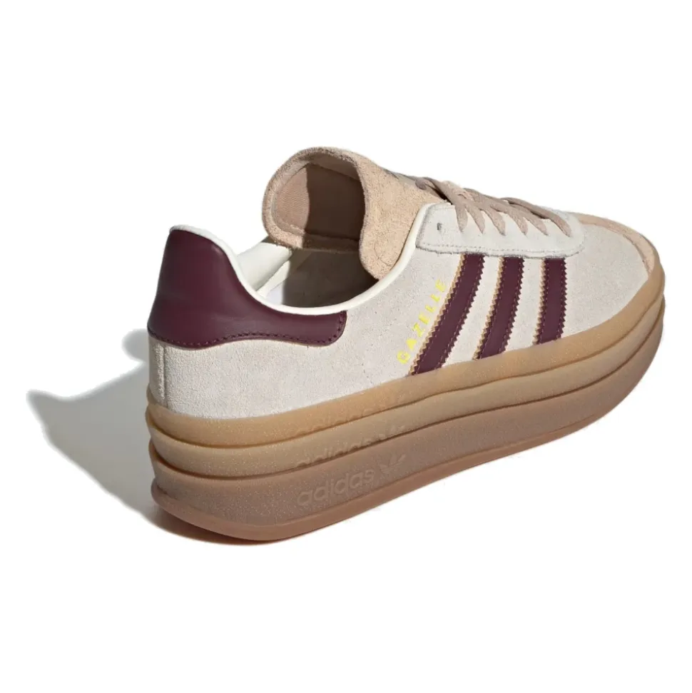 Gazelle Bold Cream White Sneakers