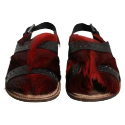 Gazelle Hår Lær Sandaler Sko