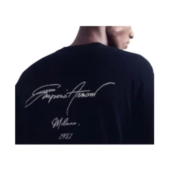 Genser i ren ny ull med jacquardlogo
