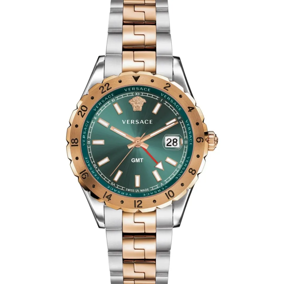 GMT Hellenyium Klokke Sølv/Rosegull