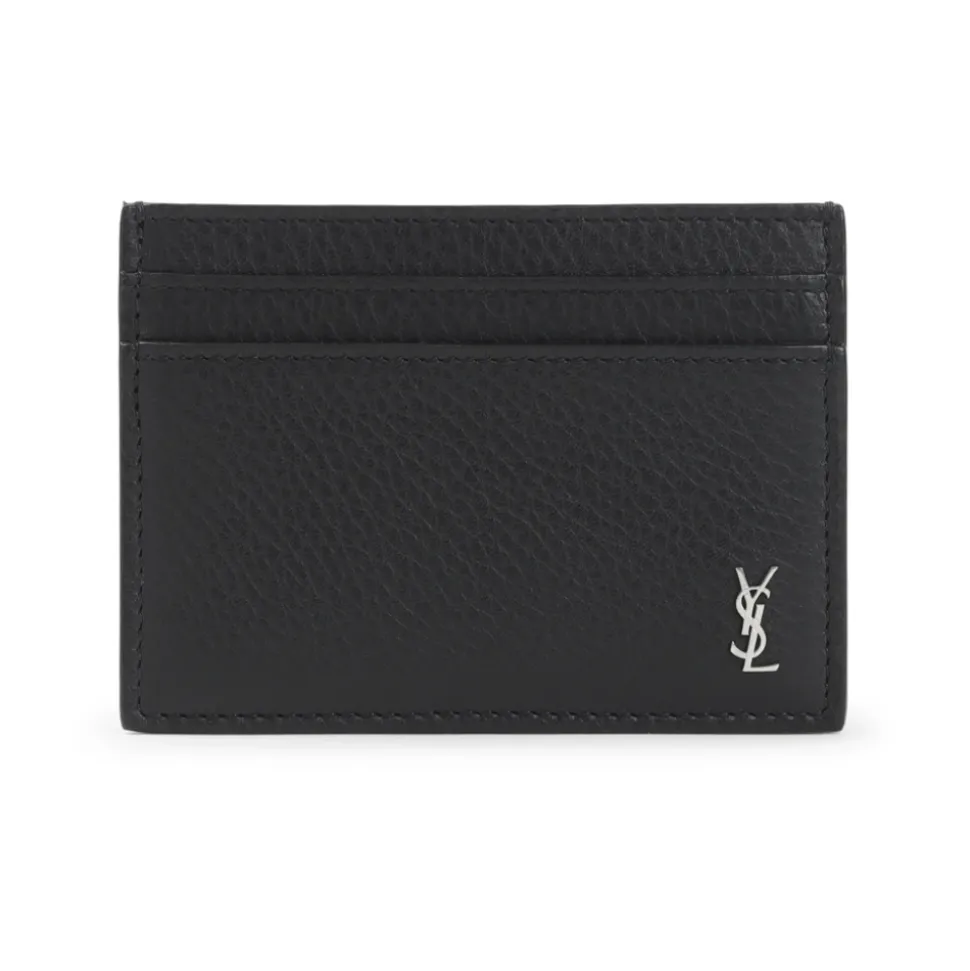 Grained Calf Leather Wallet
