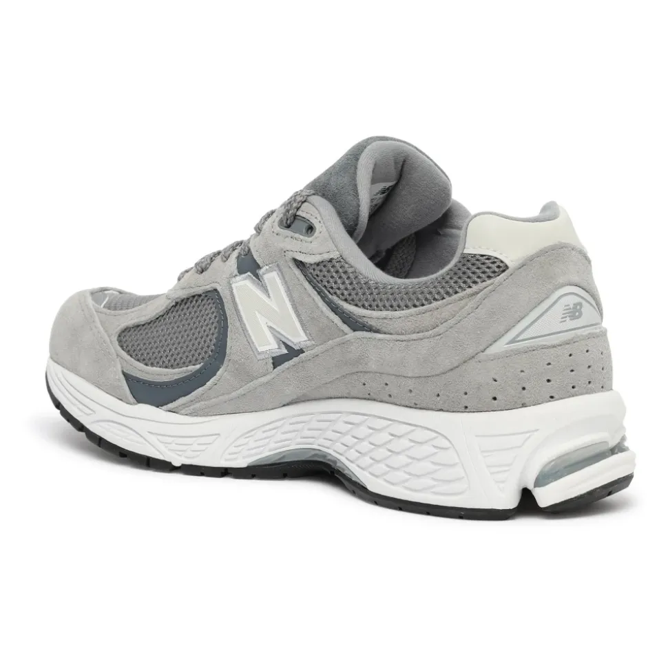 Grå Stoff Sneakers