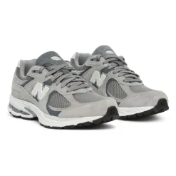 Grå Stoff Sneakers