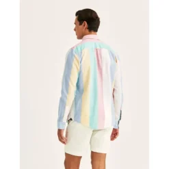 Happy Linen Stripe Shirt
