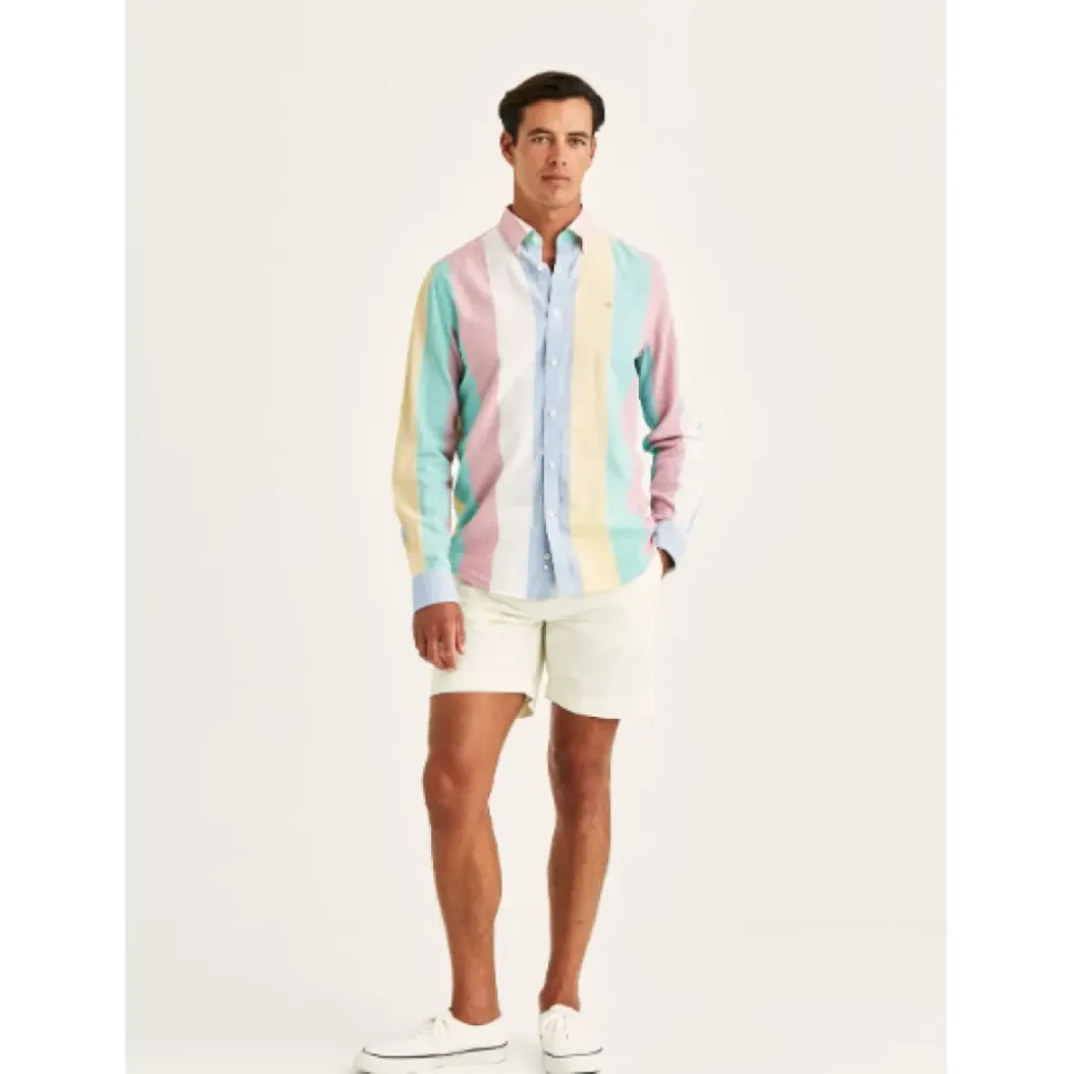 Happy Linen Stripe Shirt