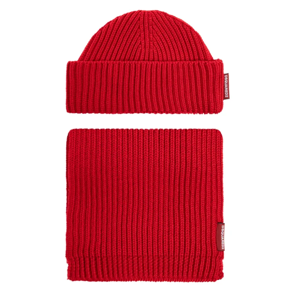 Hatt og skjerfsett
