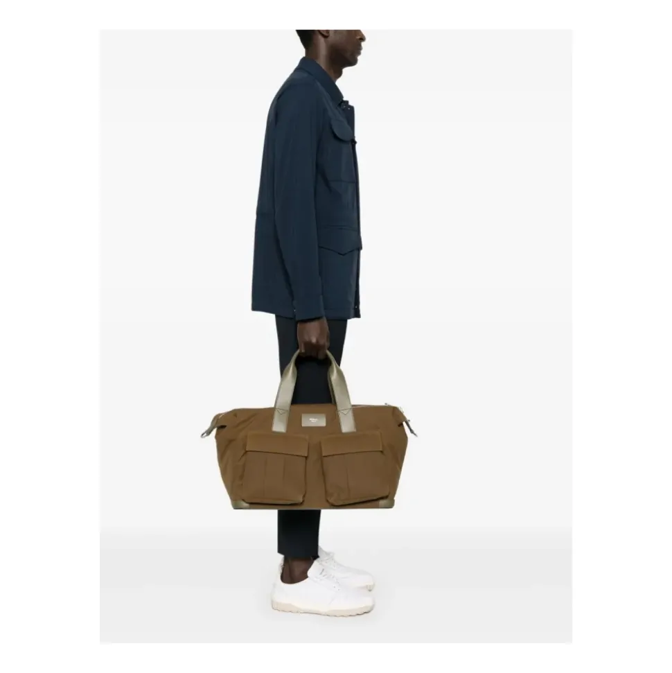 Heritage Waxed Day Clipper Holdall Bag