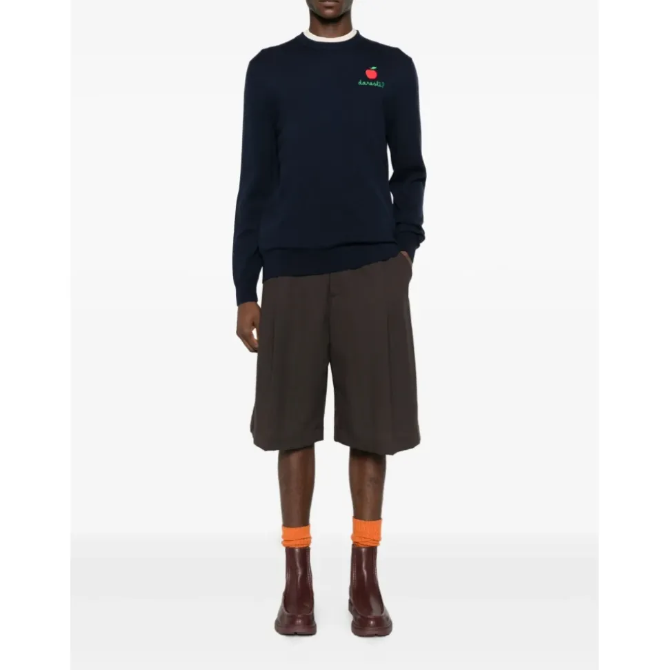 Heron Light Embry Crew Neck Sweater