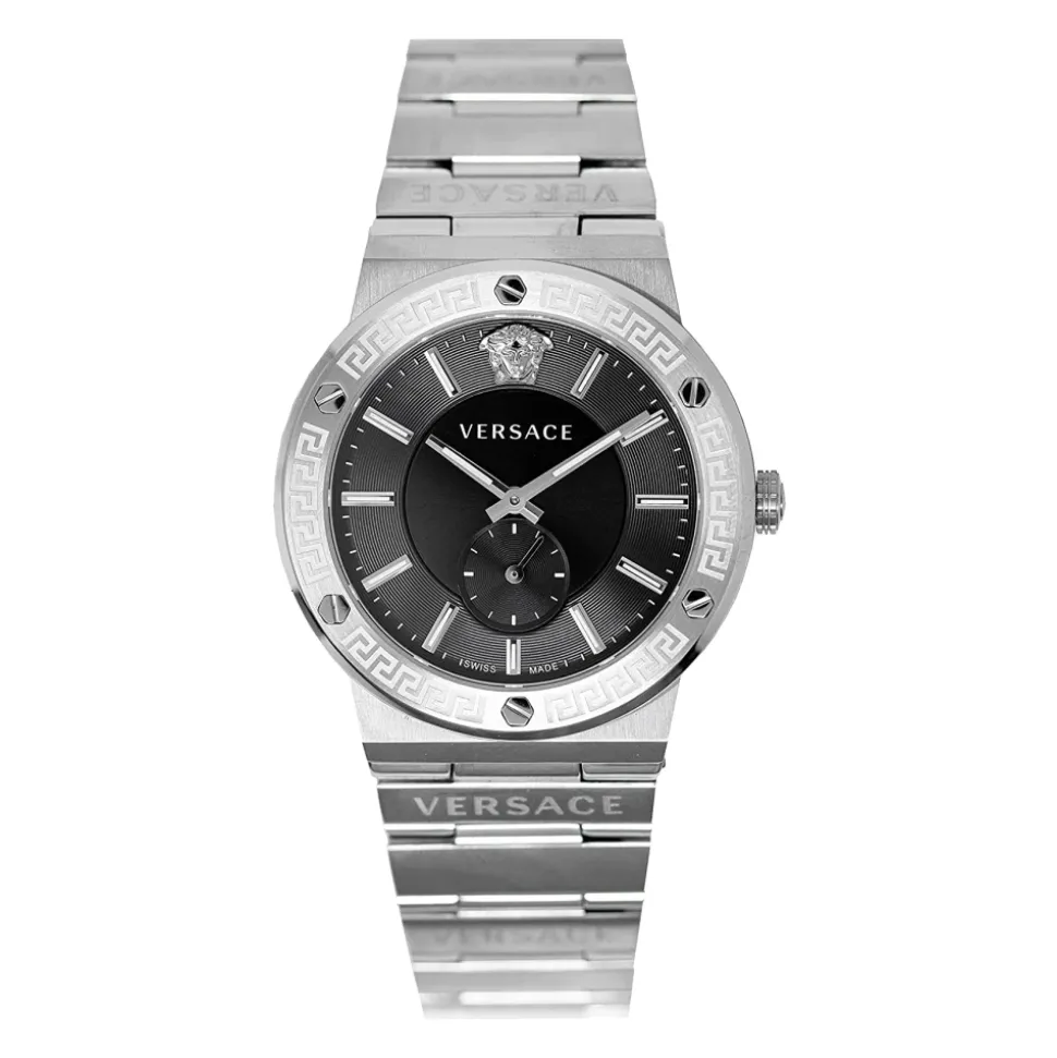 Herreklokke GRECA LOGO 41 D/BLK BAND MED LOGO VEVI007 20
