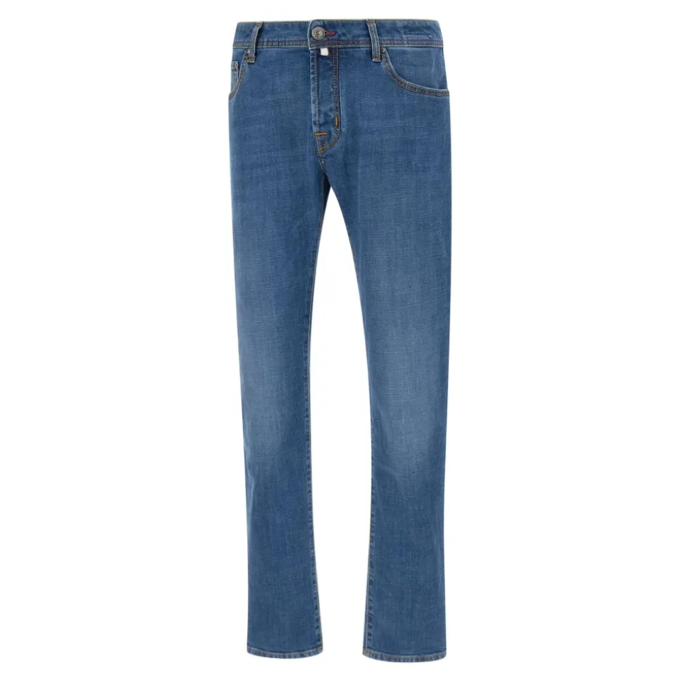 Herre Nick Jeans, Blå Denim