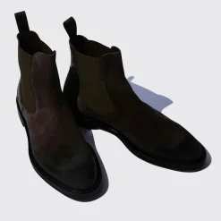 Håndlagde Hunter Brown Chelsea-støvler