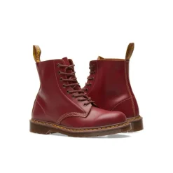 Håndlagde Vintage 1460 Boots med Quilon-lær