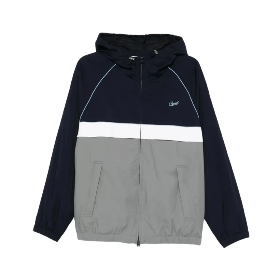 Hooded Colourblock Windbreaker