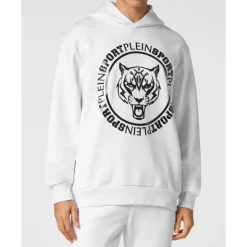 Hooded Sweatshirt Carbon Tiger