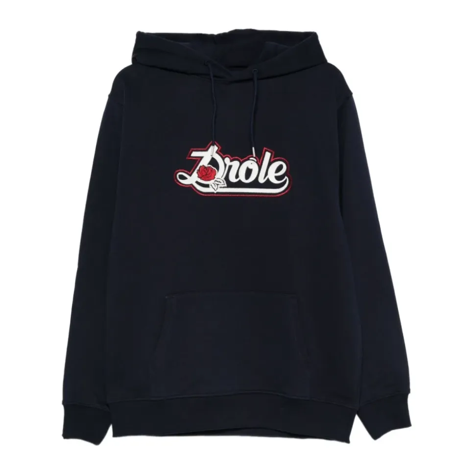 Hoodie med logo