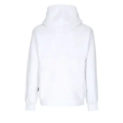 Hvit Dreams Hoodie med Kangaroo Lomme