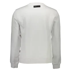 Hvit Langermet Crewneck Sweatshirt Print