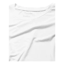 Hvit Panos Emporio Bamboo/Cotton Crew Tee Undertøy