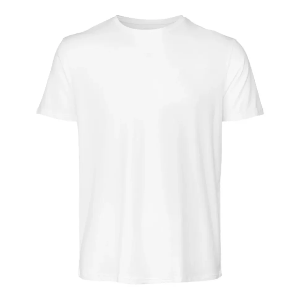 Hvit Panos Emporio Bamboo/Cotton Crew Tee Undertøy