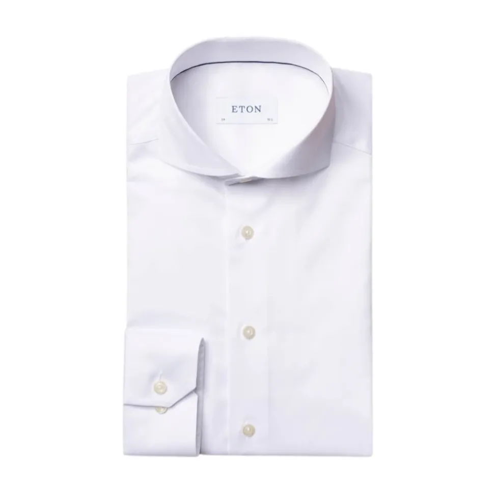 Hvit Slim Fit Skjorte
