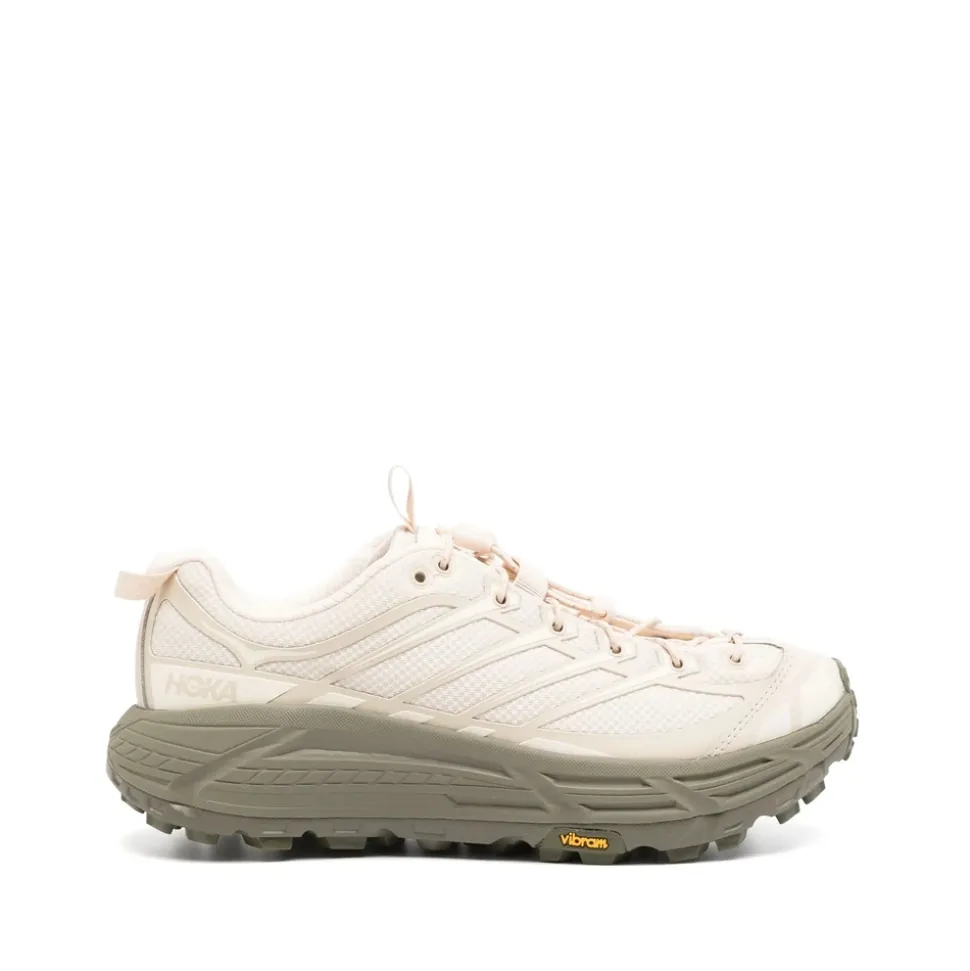 Hvit Sneaker med Vibram®-såle