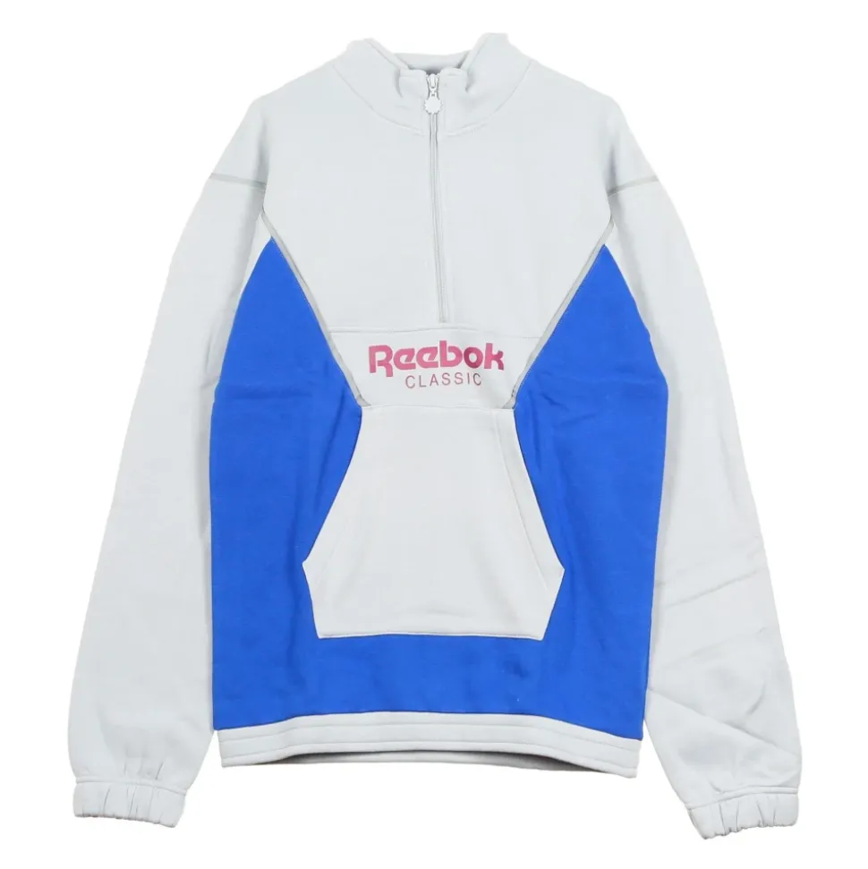 Høyhalset Sweatshirt Unisex Sky Grå