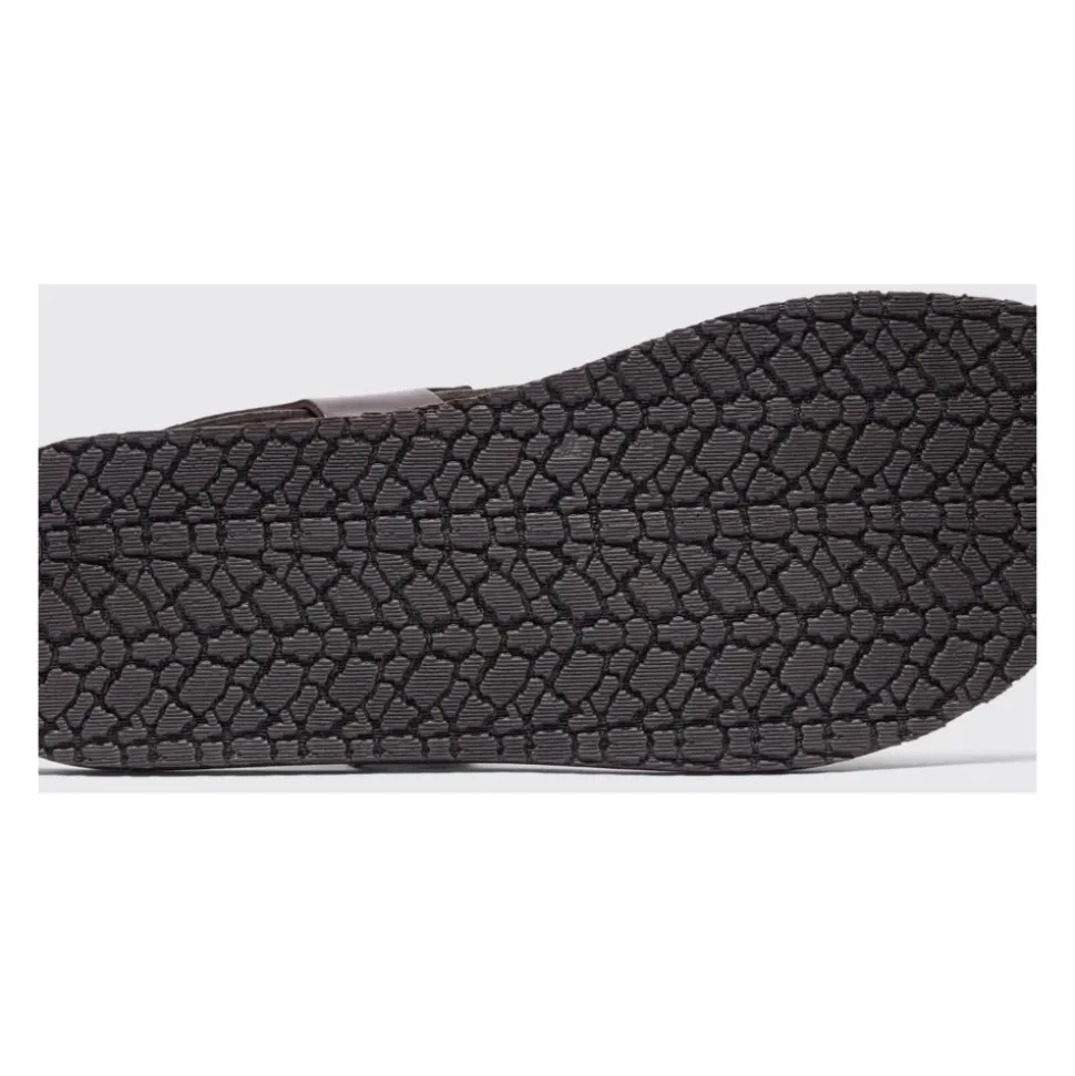 Italienske skinn sandaler