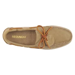 Italiensk Semsket Skinn Loafer