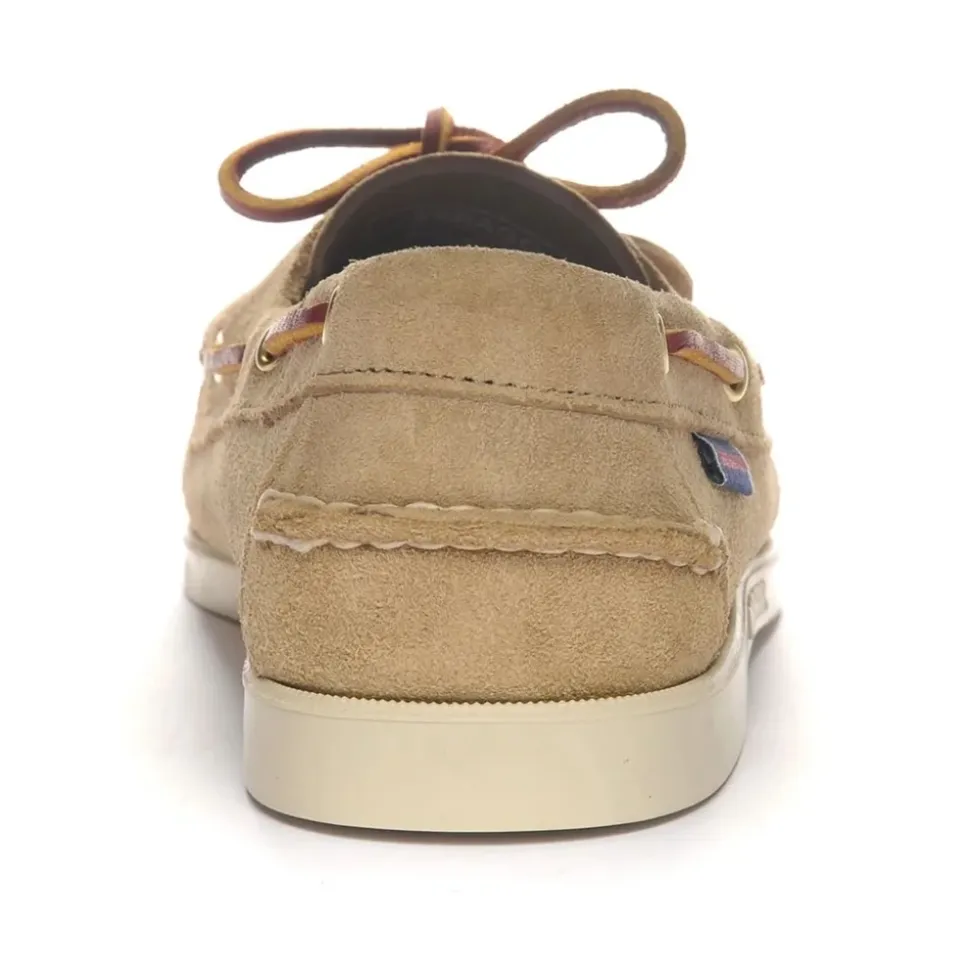 Italiensk Semsket Skinn Loafer