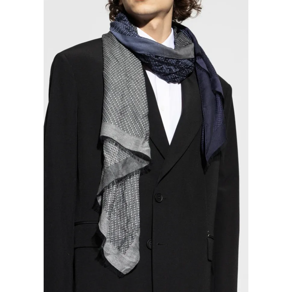 Jacquard Skjerf Med Plassert Paisley-Motiv